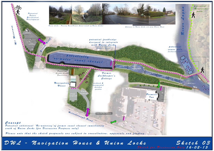Picture: Map of the Union Locks